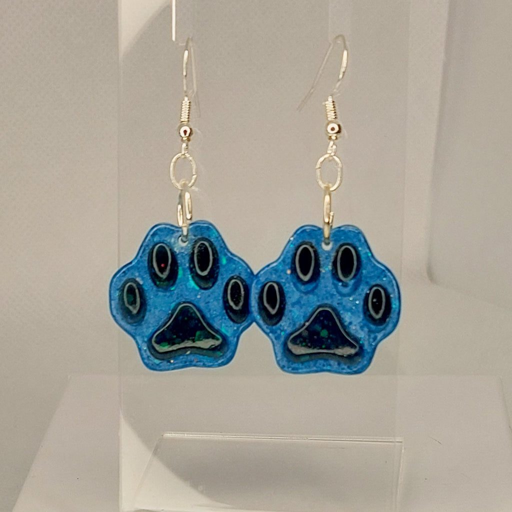 Paw Print Dangles