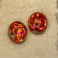 Resin Glitter Studs