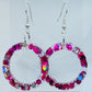 Glittery Rounds Earrings