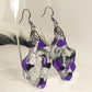 Purple and Silver Resin