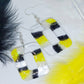 Mellow Yellow Resin Earrings
