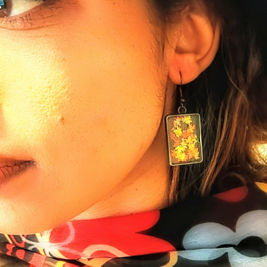Fall Leaves Earrings | Autumn Leaf Earrings