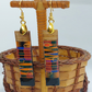 Motherland Wood Earrings | African Design