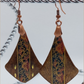Wooden Teardrop Earrings | Statement Earrings